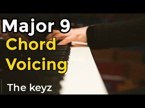 Major 9th chords (Chord voicing)