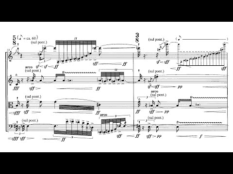 Toshio Hosokawa (細川俊夫) - Silent Flowers (1998) for string quartet