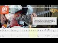 ROSÉ Bruno Mars APT BASS COVER PLAY ALONG TAB SCORE