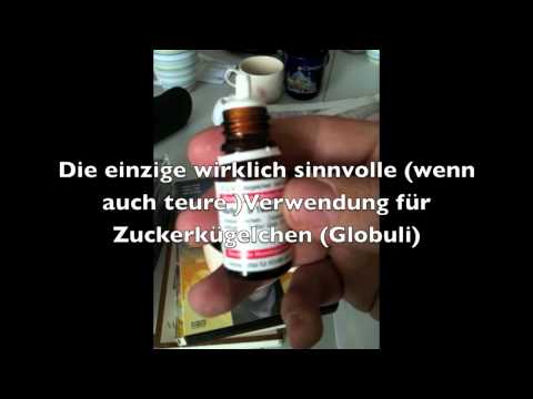 Wozu Globuli gut sind:  Den Kaffee mit Zauberzucker Sulfur D1000 zu süßen