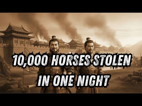 10,000 War Horses Stolen in One Night | Battle of Guandu 200 AD