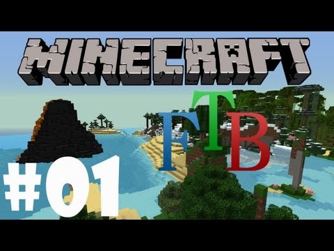 Start am epischen Vulkan - Let's Play Minecraft FTB Lite #1 [RandomZocker/Deutsch/HD]
