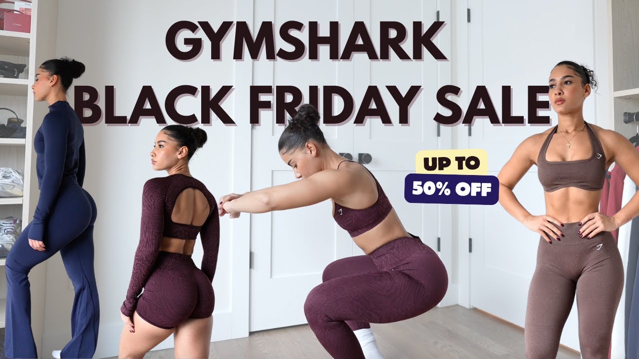 Gymshark Black Friday Sale Try on haul | must haves + Top picks