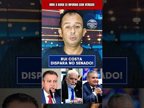 RUI COSTA LIDERA NO SENADO! DISPUTA ACIRRADA NA BAHIA #shorts
