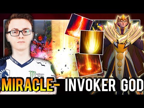 Miracle - Still the true Invoker God 9.5k MMR Sunstrike - DOTA 2