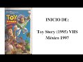 Inicio De Toy Story 1995 VHS México 1997