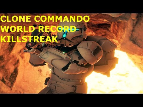 [World Record][PC] 86 Clone Commando Killstreak - Battlefront 2