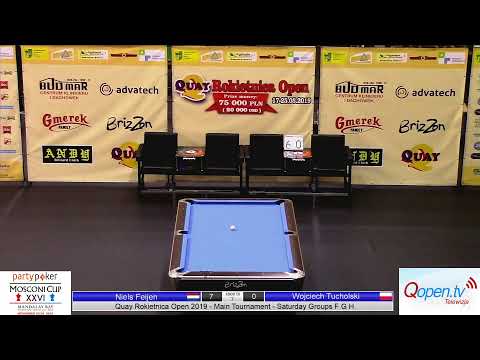 Niels Feijen  vs Wojciech Tucholski - Quay Rokietnica Open 2019 Main Tourament