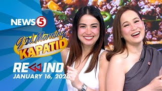 Download lagu Gud Morning Kapatid Rewind | January 16, 2026  #GudMorningKapatidRewind mp3