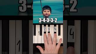 Jump Rope Song Squid Game Season 3 Piano Tutorial #shorts