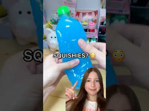 I Made a CRUNCHY WATER BOTTE SQUISHY! 😱🥤🫧  *satisfying squishy asmr*