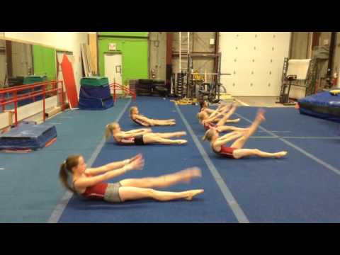 Uptown Abs workout at Gymtastics Gym Club