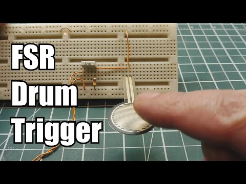 Force Sensing Resistor Drum Trigger