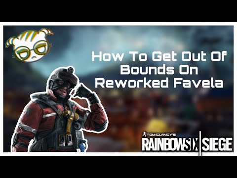 How To Get Out Of Bounds/Out Of Map On Reworked Favela | Rainbow Six Siege Glitches