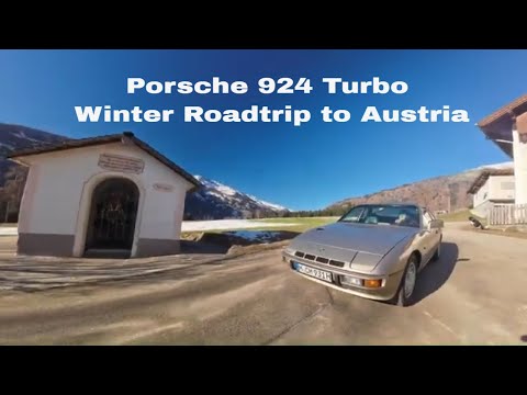 Porsche 924 Turbo: The Perfect Touring Car for a Winter Road Trip to Austria
