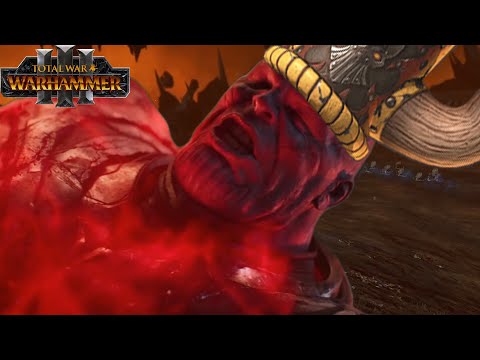 When Chaos Dwarf Lords are Losing in Battle Total War Warhammer