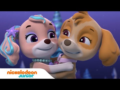 PAW Patrol : La Pat' Patrouille | Sauve des sirènes et des dinosaures ! | Nickelodeon Jr. France