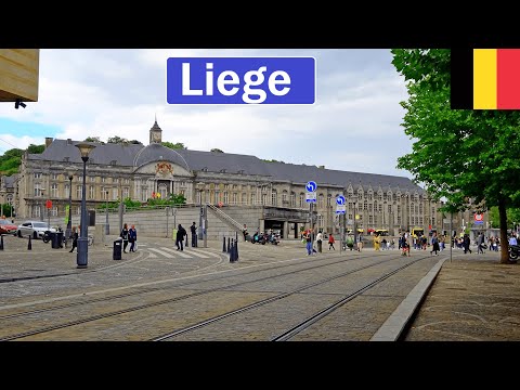 🇧🇪 Belgium, Liege Walking Tour 2025【4K】