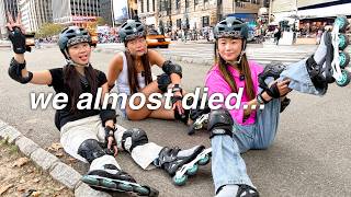 Download lagu WE TRIED ROLLERBLADING IN NYC!! mp3