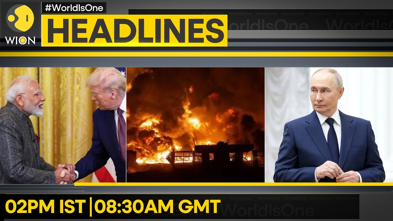 Houthis Target Saudi Aramco Refinery | GOR Urges India-US To Ease Friction | WION Headlines