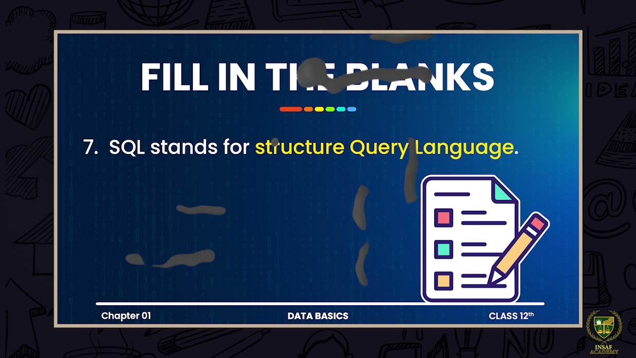 Exercise 1 C( Part 02 ) | 12TH COMPUTER SCIENCE | CHP 01 | LECTURE NO 1.8