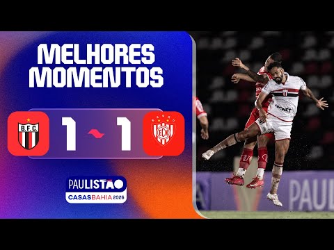 BOTAFOGO 1 X 1 NOROESTE | MELHORES MOMENTOS | 2ª RODADA | PAULISTÃO CASAS BAHIA 2026