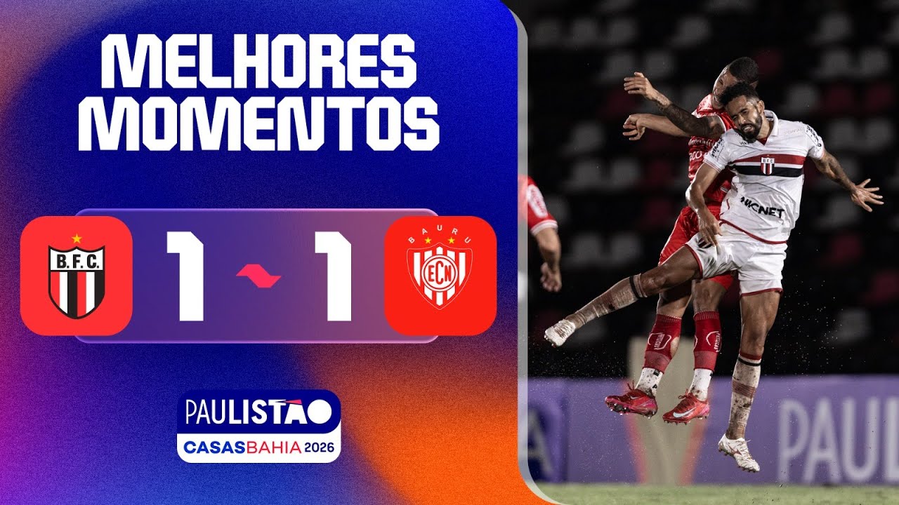 Botafogo SP vs EC Noroeste Highlights