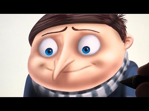 How to draw Mini Gru from Minions 2