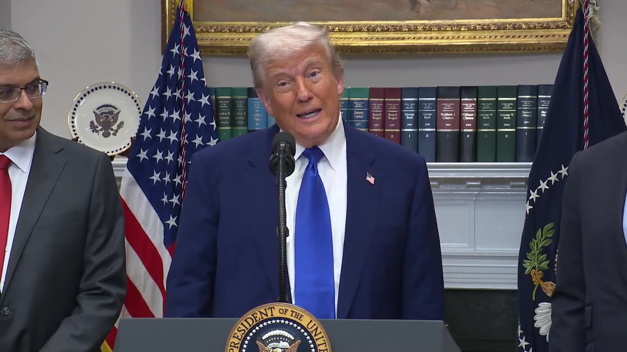 President Trump Holds a Press Conference with the Secretary of Health and Human Services