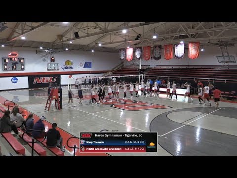 NGU Men's Volleyball 2018 - North Greenville vs. King