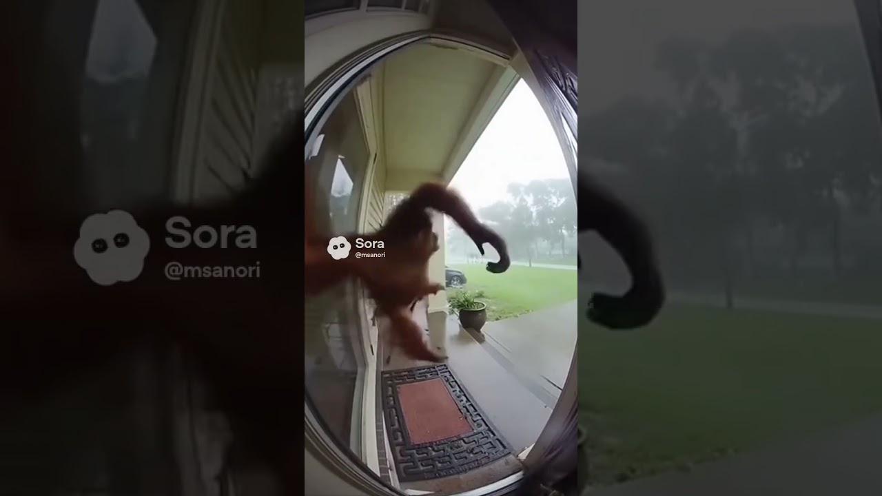 たかしは自然災害を起こそうとしている #sora2