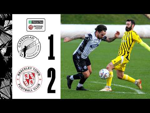 Heed beaten by Brackley | Gateshead 1-2 Brackley Town | HIGHLIGHTS
