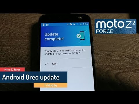 Android 8.0 Oreo update for the T-Mobile Moto Z2 Force