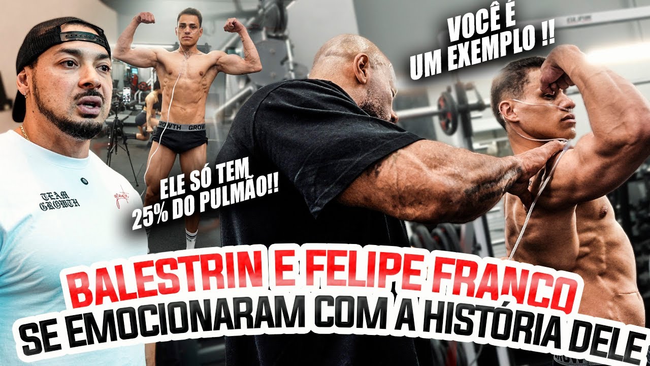 FELIPE FRANCO E BALESTRIN SE EMOCIONARAM COM A HISTÓRIA DO LUCAS PULMÃO!!