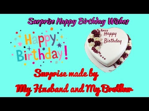Surprise Happy Birthday Wishes Vlog-1| by Indian Beauty Channel Susmita