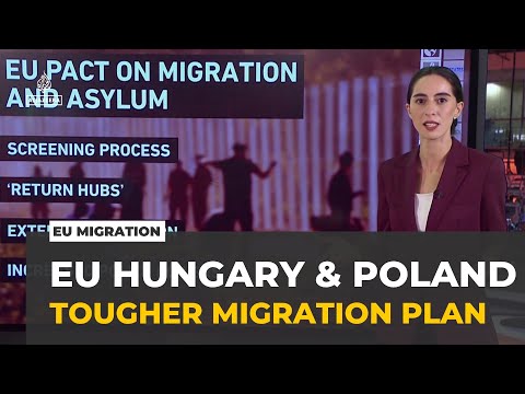 EU to implement tougher migration pact: Hungary, Poland reject plan