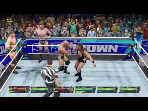 WWE 2K22 - The Brawling Brutes vs. Imperium — Six-Man Tag Team Match