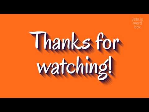 CONDITION - HOW TO PRONOUNCE IT? #condition