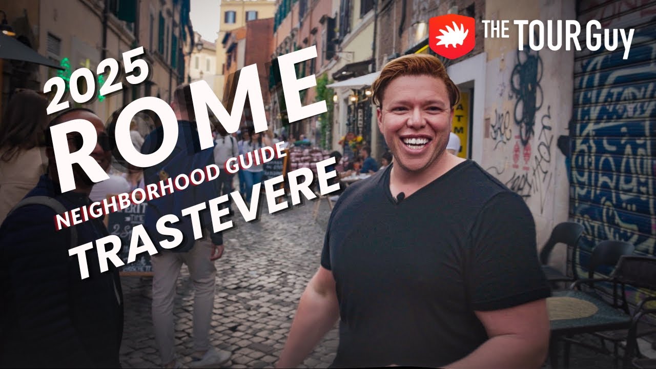 Explore the vibrant Trastevere Neighborhood with your expert guide.