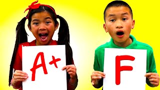 Emma and Andrew Learn Shapes and Math with Fun Kids Toys | Educational Videos for Children video
