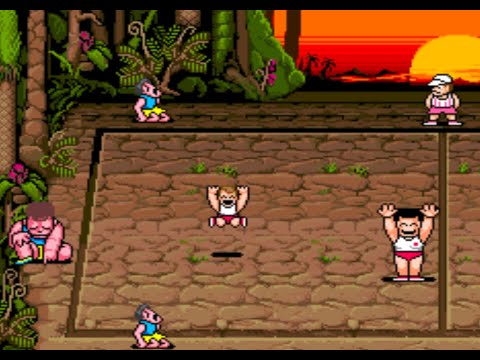 Classic arcade game - super dodge ball (1987) Very hard