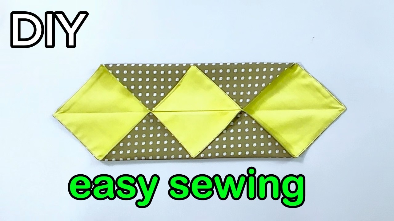 Easy DIY Card Wallet Tutorial | 3 Compartments | Beginner Sewing Project