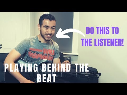 IMPROVE Your FEEL By Playing BEHIND The Beat!