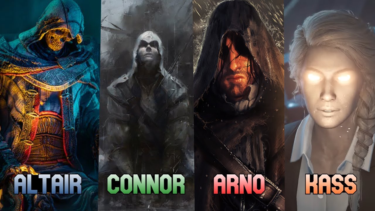 COMO CADA PROTAGONISTA MORREU NA SAGA ASSASSIN'S CREED?