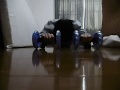 100 Push ups+30 Ab Wheel+One Thumb push up