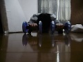 100 Push ups＋30 Ab Wheel＋One Thumb push up