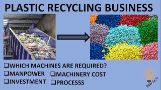 Plastic Recycling Business | Recycle Business 2021 | Best Manufacturing Business Idea | How to ??