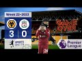 Wolves v Liverpool 3-0  & Golas From Memory | football highlights today
