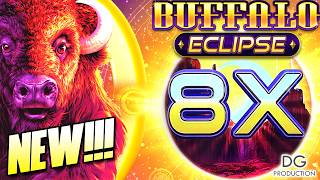 ‼️NEW‼️BUFFALO ECLIPSE BIG MULTIPLIER WIN RARE UP TO 100X SLOT MACHINE LAS VEGAS CASINO OMG LUCKIEST