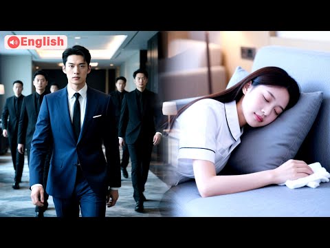 The maid cleaning the suite fell asleep, and the billionaire CEO fell for her upon entering!